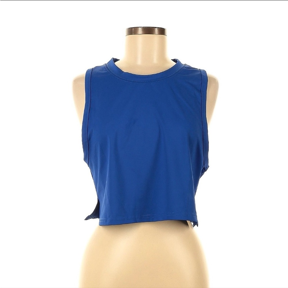 Sleeveless Crop Tank Top Women’s Size Medium